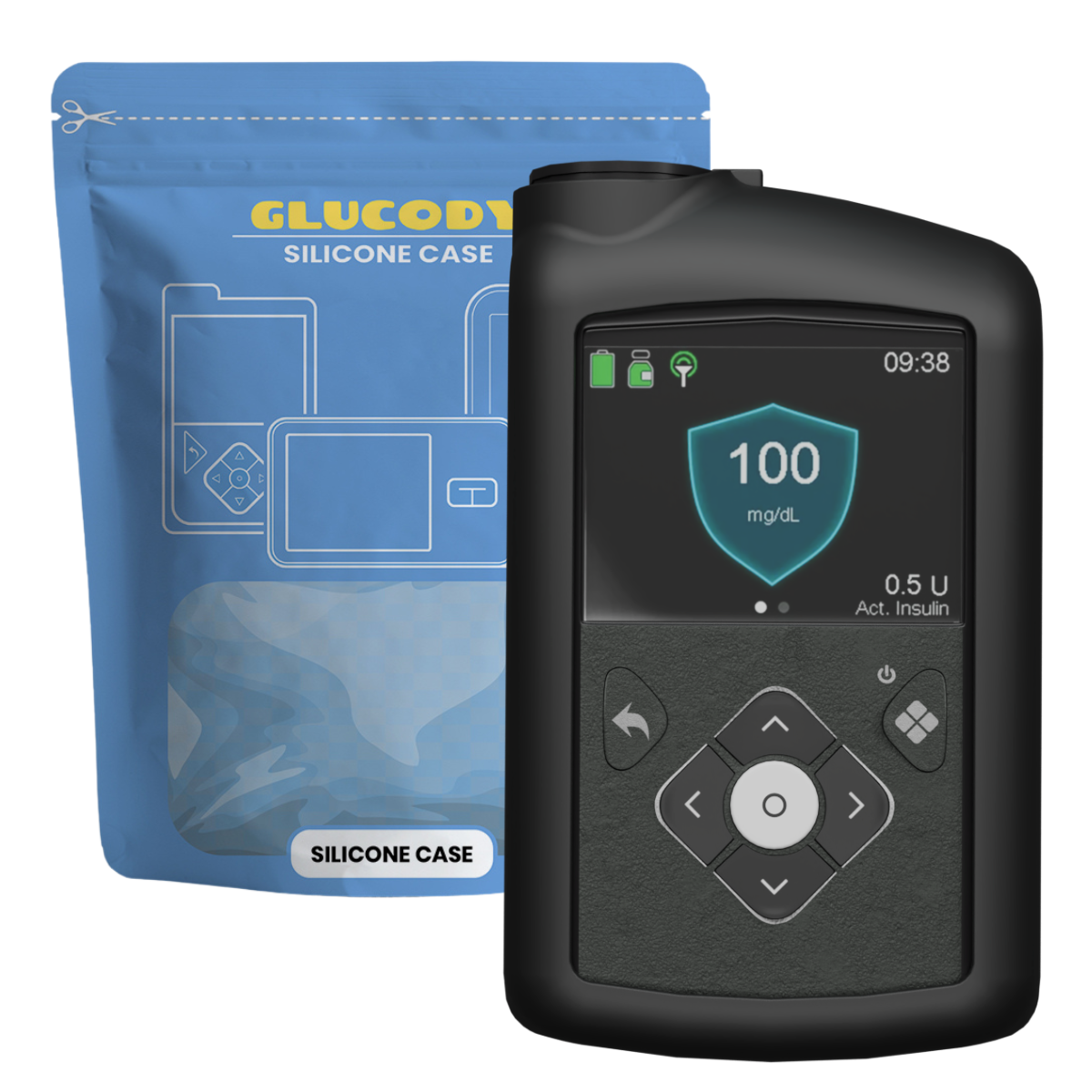 Medtronic insulin pump case | Black