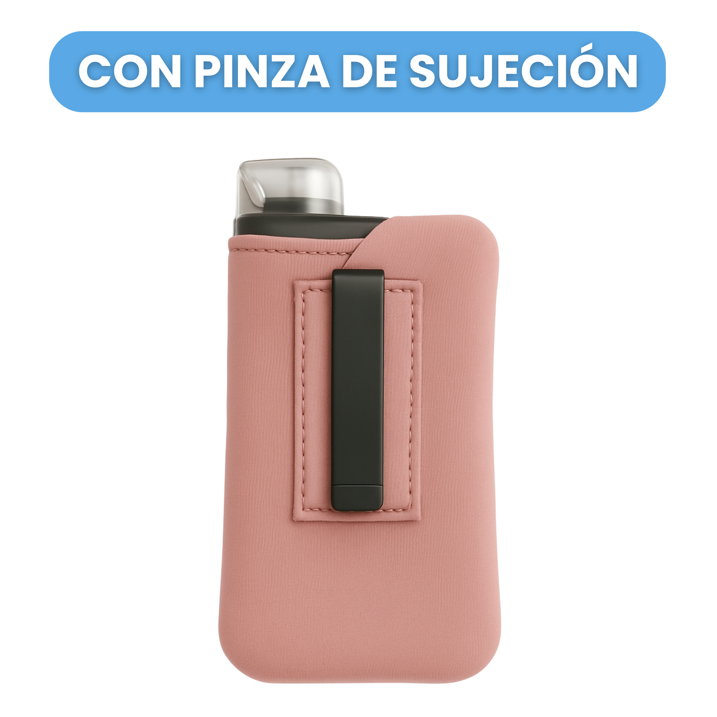 Ypsopump Insulinpumpentasche Braun | Integrierte Klemme