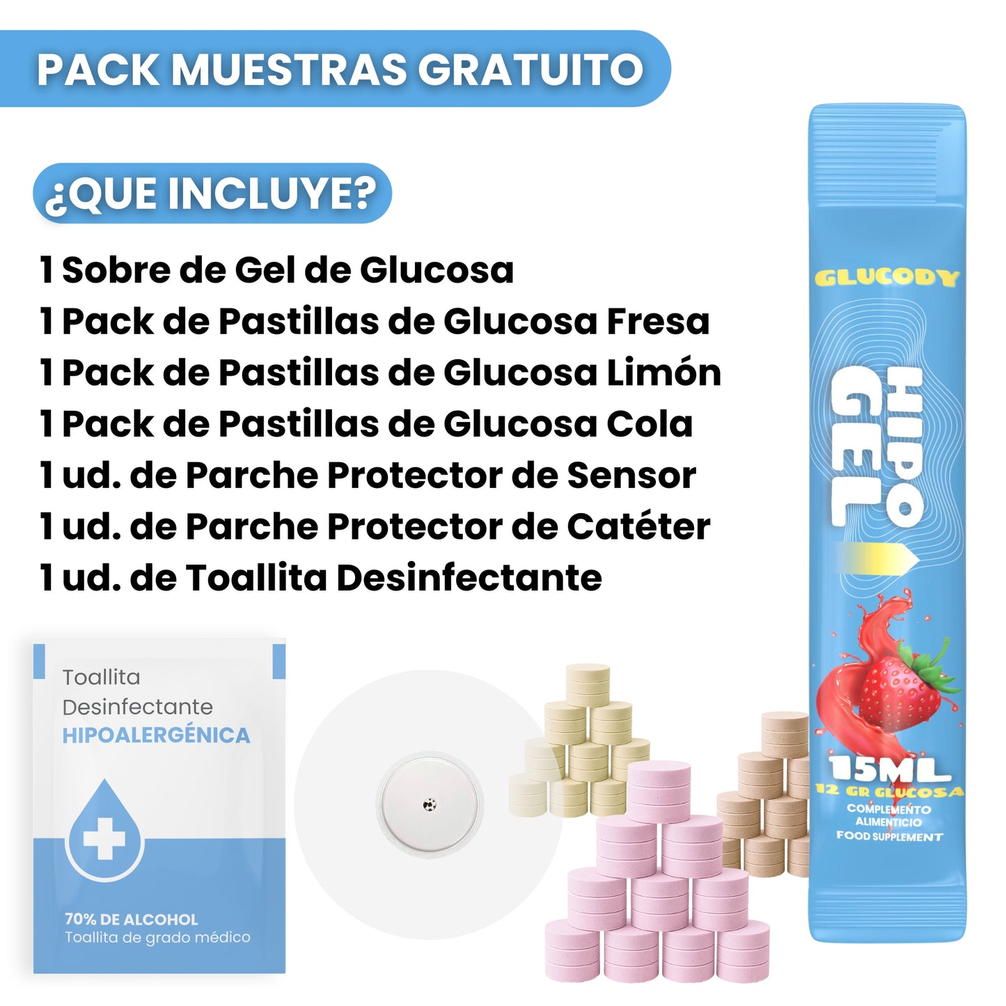 PACK MUESTRAS GRATUITO | Paga solo 6,5€ envío 24/48h
