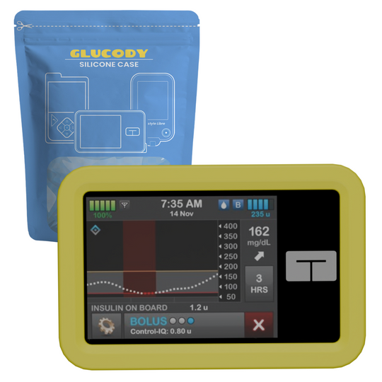 Insulin pump cover TANDEM | Yellow