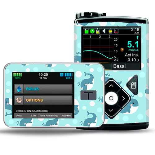 Insulin pump sticker