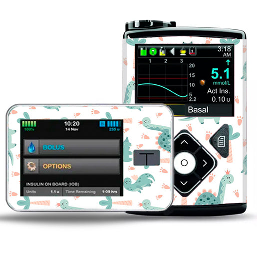 Insulin pump sticker