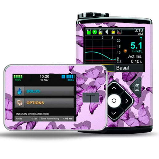 Insulin pump sticker