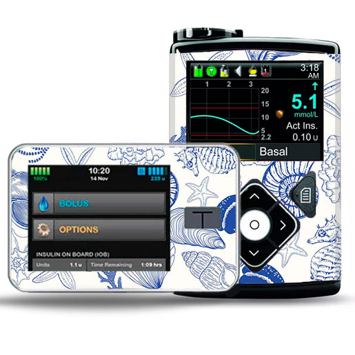 Insulin pump sticker