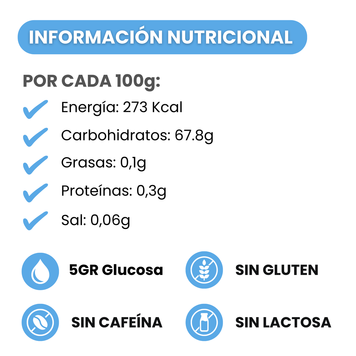 GEL DE GLUCOSE POUR ENFANTS 5 g | BOÎTE DE 30 SACHETS À ABSORPTION RAPIDE