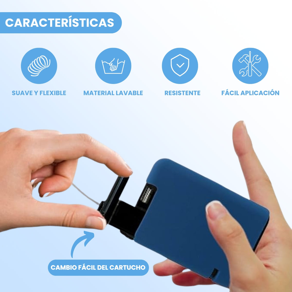 Custodia per pompa insulina TANDEM | Blu Turchese