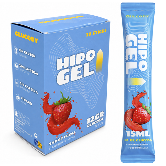GLUCOSE GEL 12g | Box of 30 PACKETS fast absorption
