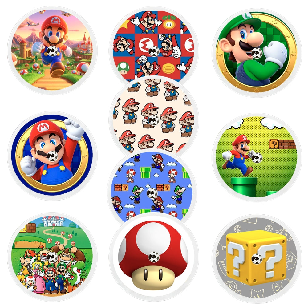 PACK 10 STICKERS 'MARIO'