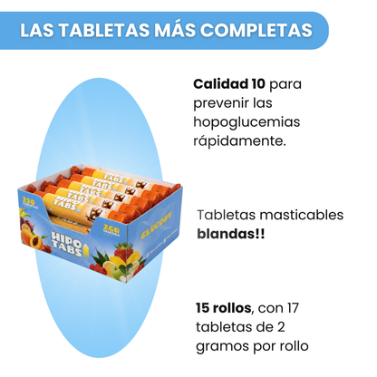 255 PASTILLAS DE GLUCOSA 2G COLA | Caja de 500g