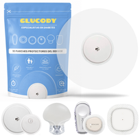 10pc DIABETES SENSOR PROTECTIVE PATCH Transparent